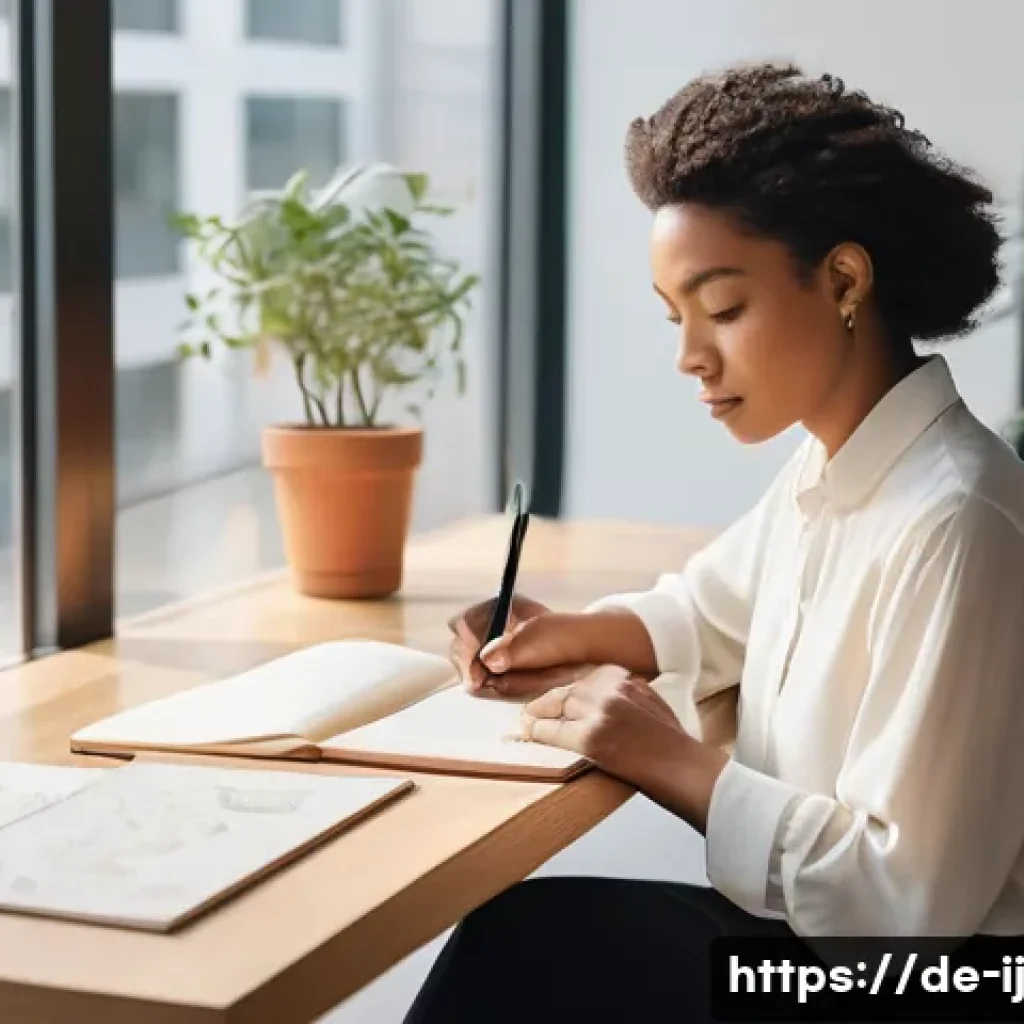 경력 스폰서 확보를 위한 비전 설정 방법 - **Prompt:** A diverse young professional in their late 20s to early 30s, dressed in smart business c...